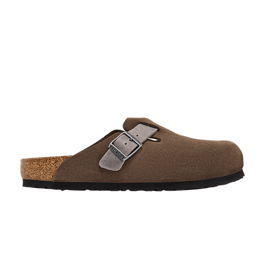 Фото № 1 с приближением к товару «‎Birkenstock Boston Concrete Gray»