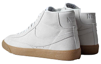 Фото № 4 с приближением к товару «‎Nike SB Zoom Blazer Mid PRM Sneakers Grey»