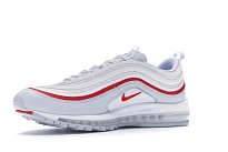 Фото № 2 с приближением к товару «‎Nike Air Max 97 White Pure Platinum University Red»