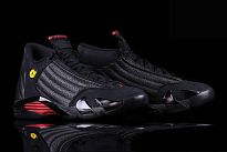 Фото № 2 с приближением к товару «‎Nike Air Jordan 14 Retro Last Shot BlackRed»