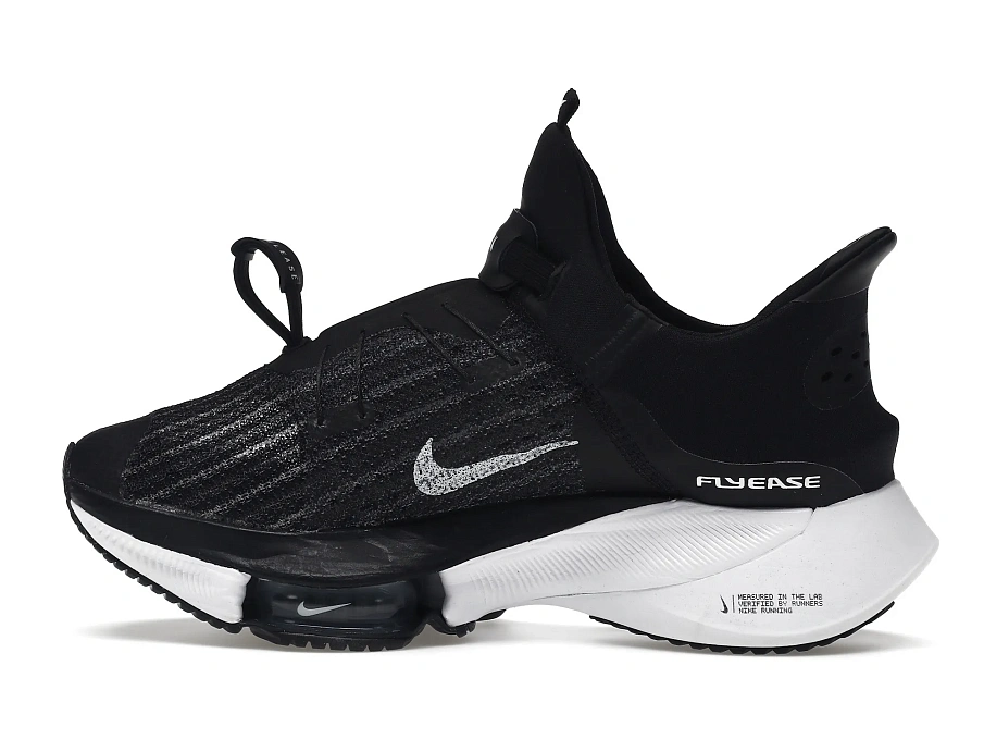 Фото № 6 с приближением к товару «‎Nike Air Zoom Tempo Next% FlyEase Black White Black White»