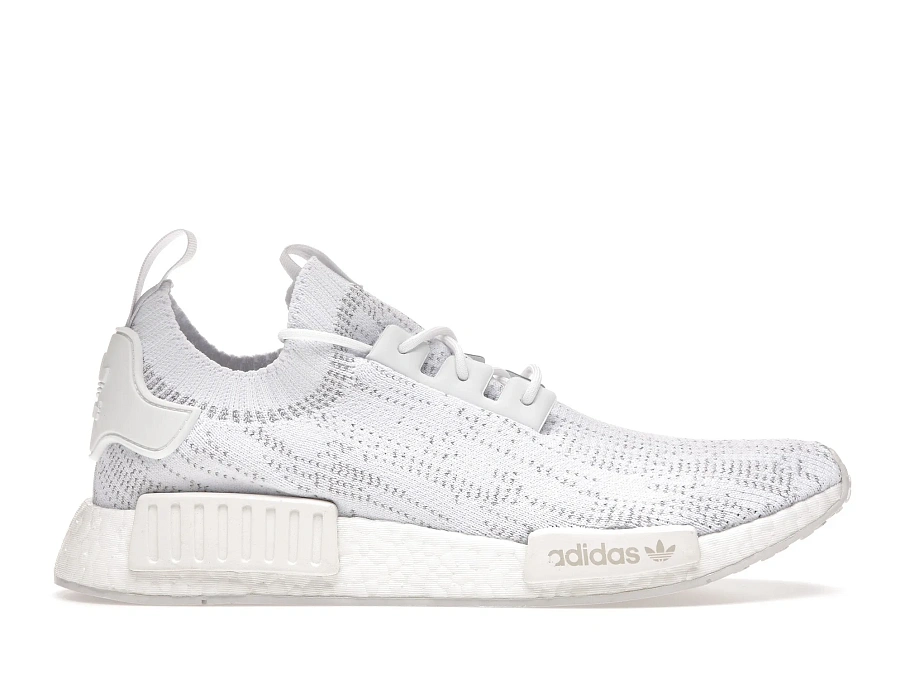 Фото № 1 с приближением к товару «‎adidas NMD R1 Primeknit Cloud White Glitch Camo»