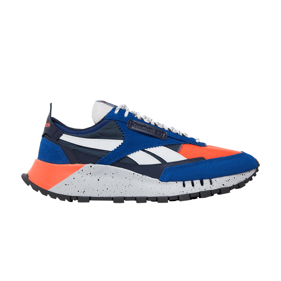 Фото № 1 с приближением к товару «‎Reebok Classic Leather Legacy Collegiate Royal Orange Speckle»