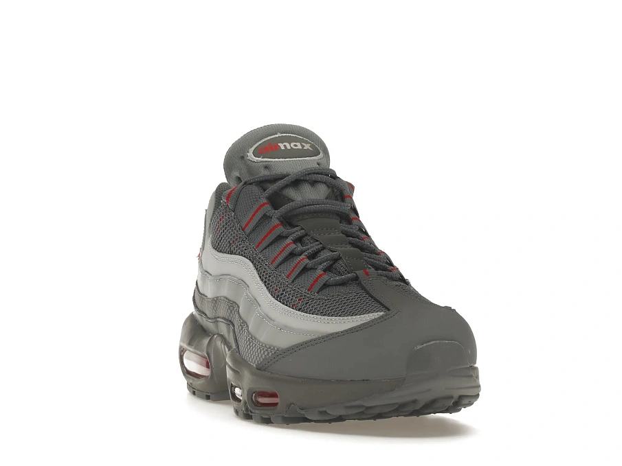 Фото № 4 с приближением к товару «‎Nike Air Max 95 Grey Red»