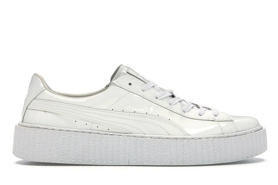 Фото № 1 с приближением к товару «‎Puma Creepers Rihanna Fenty Glossy White»