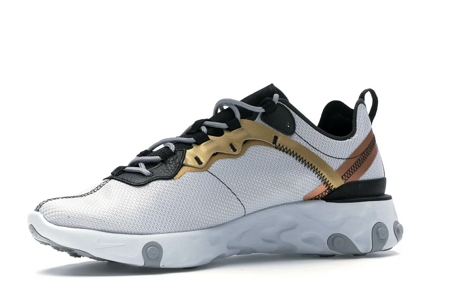 Фото № 4 с приближением к товару «‎Nike React Element 55 Gold Ranger»