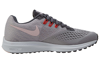 Фото № 2 с приближением к товару «‎Nike Wmns Zoom Winflo 4 Low-Top Running Shoes Grey»