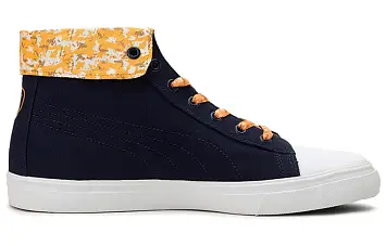 Puma Wmns Rap Mid Graphic Lace Idp BlueWhite - 3