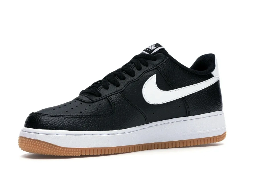 Фото № 4 с приближением к товару «‎Nike Air Force 1 Low 07 Black White Gum»