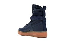 Фото № 5 с приближением к товару «‎Nike SF Air Force 1 High Navy Gum»