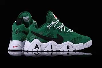Nike Air Barrage Low "Heineken" WhiteGreen - 2