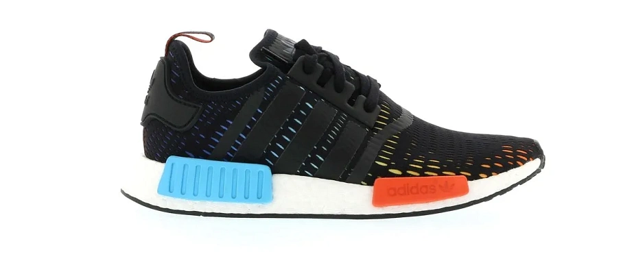 Фото № 1 с приближением к товару «‎adidas NMD R1 Footlocker Europe Rainbow»