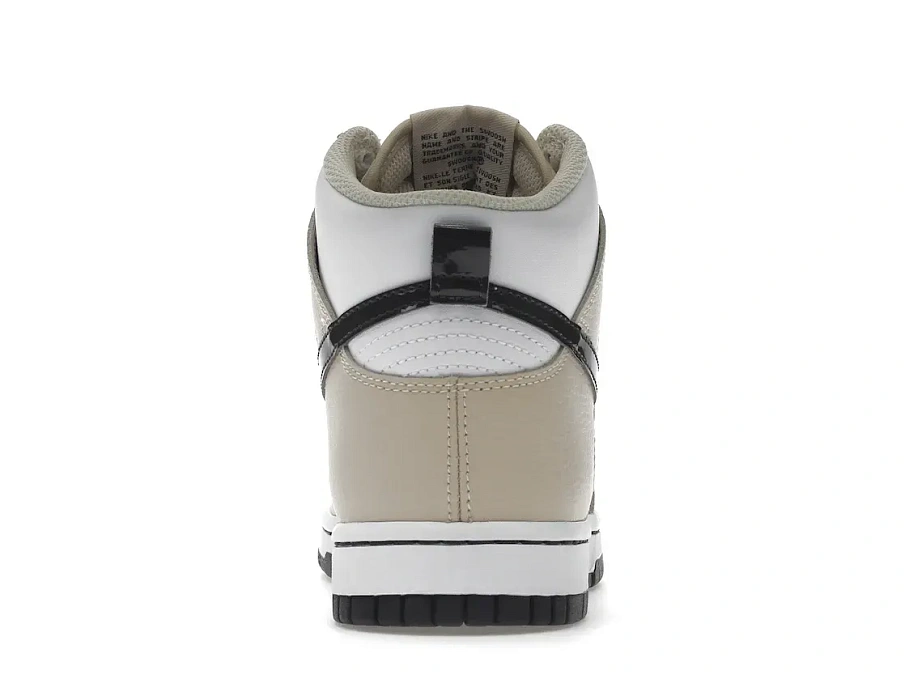 Фото № 4 с приближением к товару «‎Nike Dunk High White Sanddrift Brown »