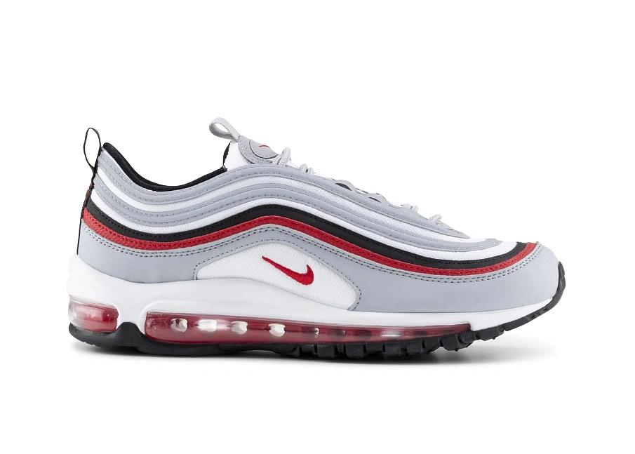 Фото № 1 с приближением к товару «‎Nike Air Max 97 Grey White Red »