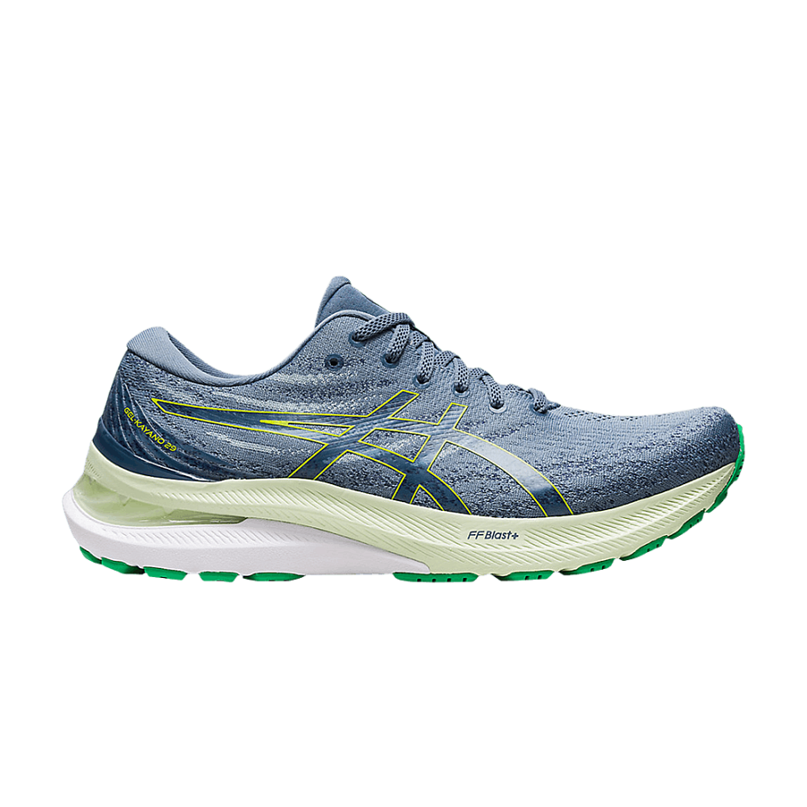Фото № 1 с приближением к товару «‎Asics Gel Kayano 29 Steel Blue Lime Zest»