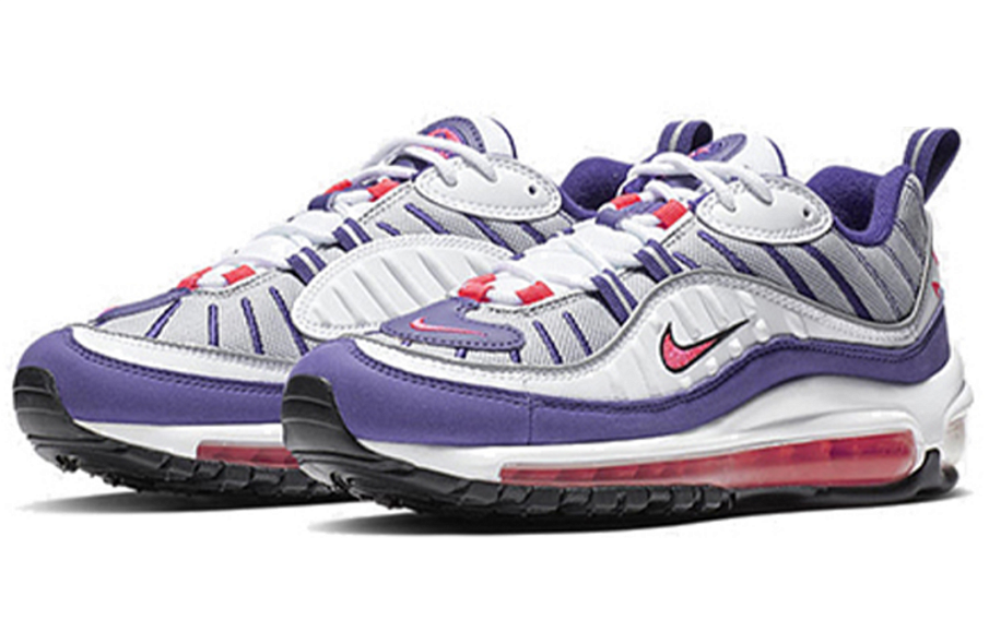 Фото № 2 с приближением к товару «‎Nike Air Max 98 Running Shoes PinkPurple»