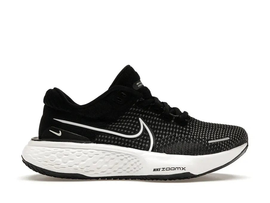 Фото № 1 с приближением к товару «‎Nike ZoomX Invincible Run Flyknit Black White »