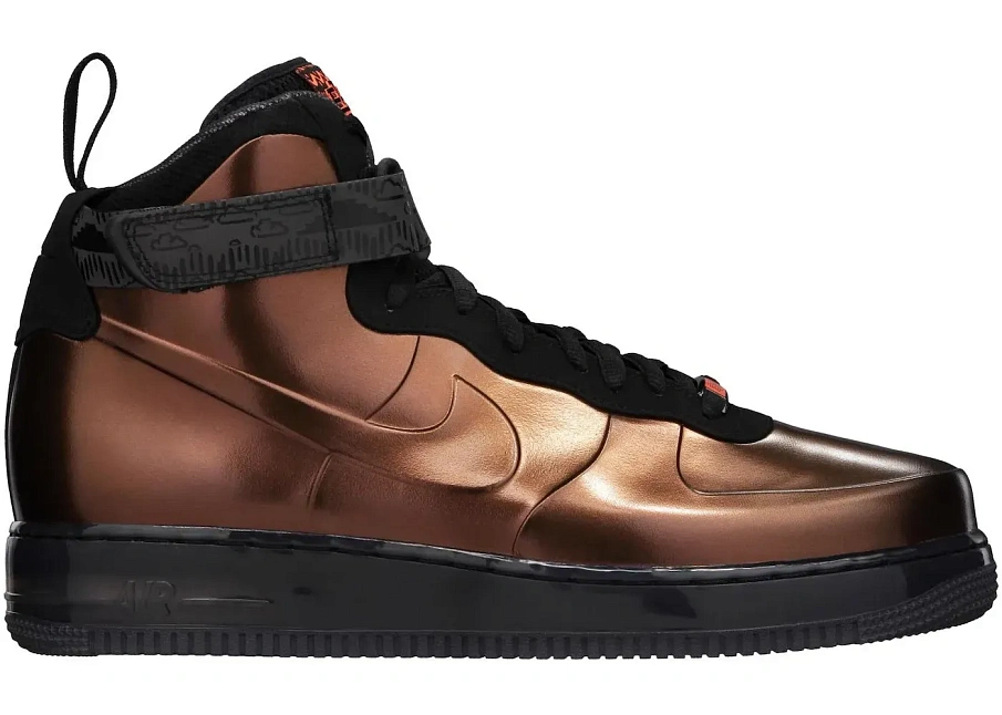 Фото № 1 с приближением к товару «‎Nike Air Force 1 High Foamposite BHM»