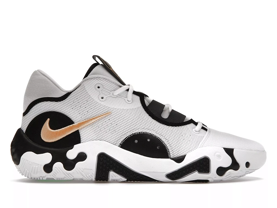 Фото № 1 с приближением к товару «‎Nike PG 6 White Black Orange Chalk»