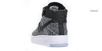Фото № 3 с приближением к товару «‎Nike Air Force 1 Mid Flyknit Oreo White»