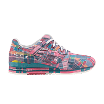 Фото № 1 с приближением к товару «‎Comme des Garçons SHIRT x ASICS Gel Lyte 3 07 Remastered Pink Plaid (1203A824-700)»
