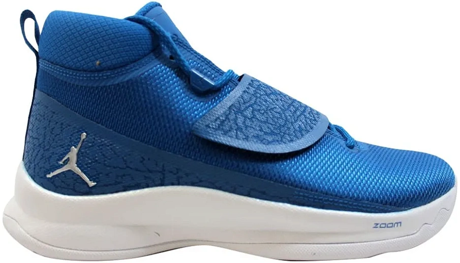Фото № 1 с приближением к товару «‎Jordan Super Fly 5 PO Team Royal Metallic Silver»