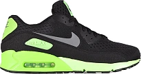 Фото № 1 с приближением к товару «‎Nike Air Max 90 CMFT Black Dark Grey Flash Lime»