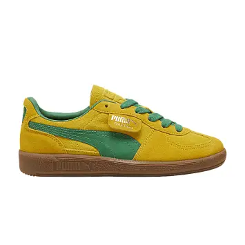 Puma Palermo Big Kid Pel√© Yellow Archive Green - 1