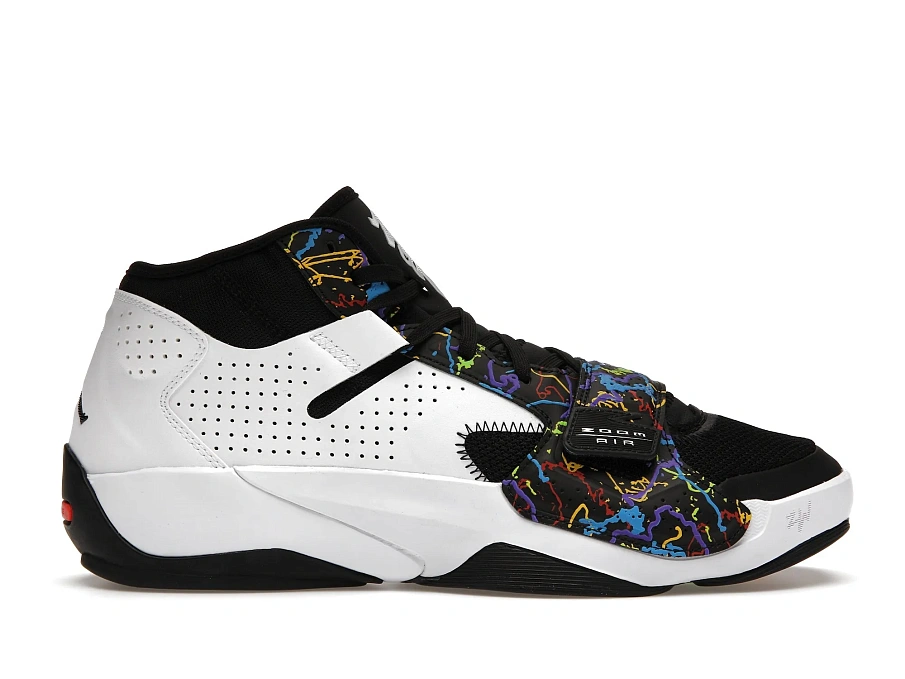 Фото № 1 с приближением к товару «‎Jordan Zion 2 Noah White Black Multi-Color»