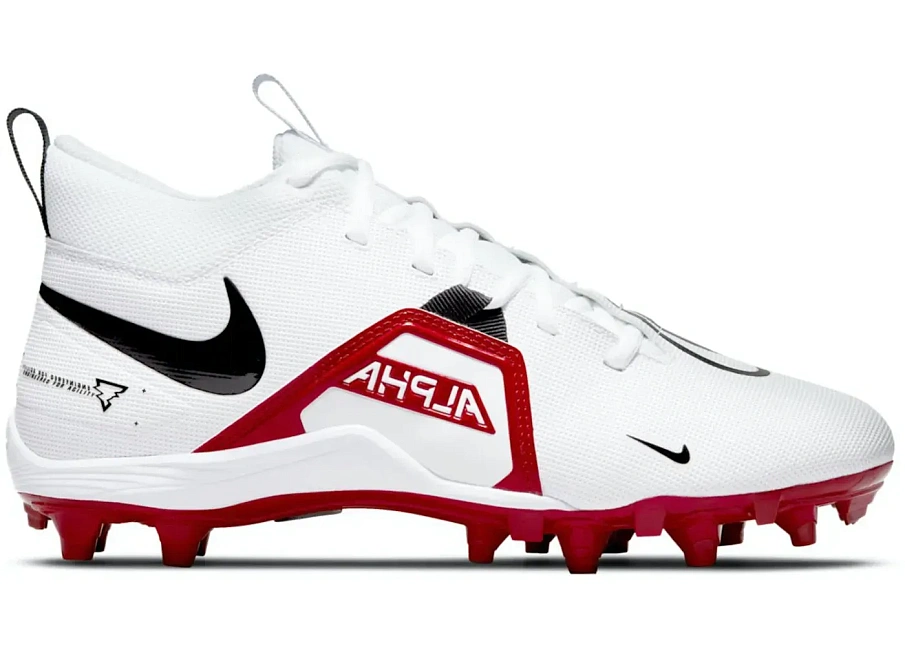 Фото № 1 с приближением к товару «‎Nike Alpha Menace Varsity 3 White University Red»