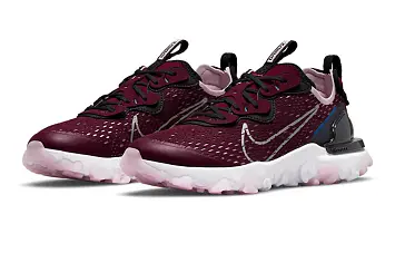 Nike React Vision (GS) Dark Red - 4