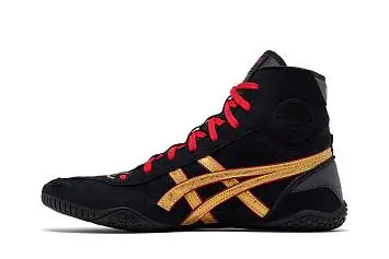 ASICS Dan Gable Evo 3 Black Pure Gold - 4