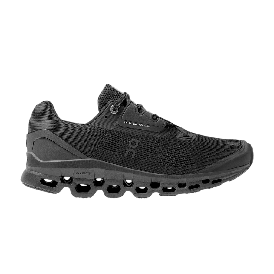Фото № 1 с приближением к товару «‎ON Women's Cloudstratus Black»