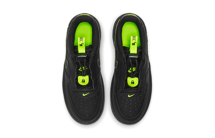 Фото № 4 с приближением к товару «‎Nike Force 1 Toggle PS 'Black Volt'»