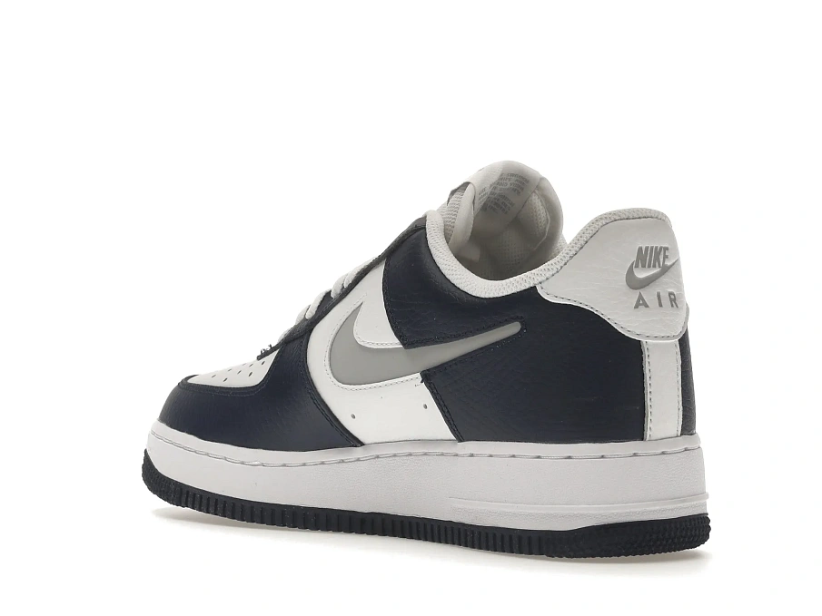 Фото № 6 с приближением к товару «‎Nike Air Force 1 Low White Navy Grey»