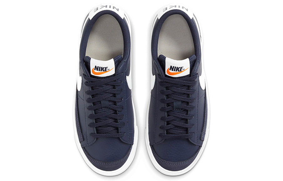 Фото № 4 с приближением к товару «‎Nike Blazer Low '77 GS 'Midnight Navy'»
