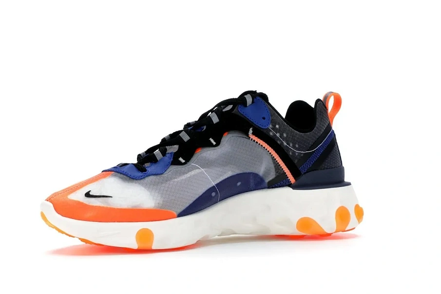Фото № 2 с приближением к товару «‎Nike React Element 87 Thunder Blue/Total Orange»