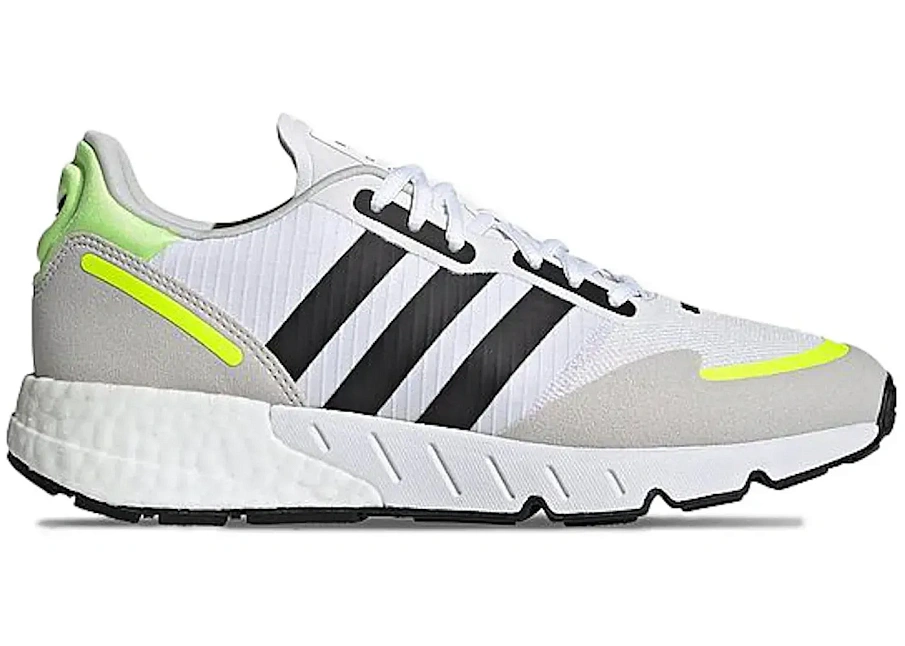 Фото № 1 с приближением к товару «‎adidas ZX 1K Boost White Solar Yellow»