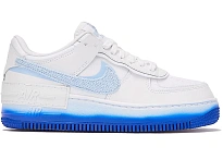 Фото № 1 с приближением к товару «‎Nike Air Force 1 Low Shadow Chenille Swoosh Blue Tint »