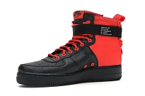 Фото № 3 с приближением к товару «‎Nike SF Air Force 1 Mid Habanero Red Black»