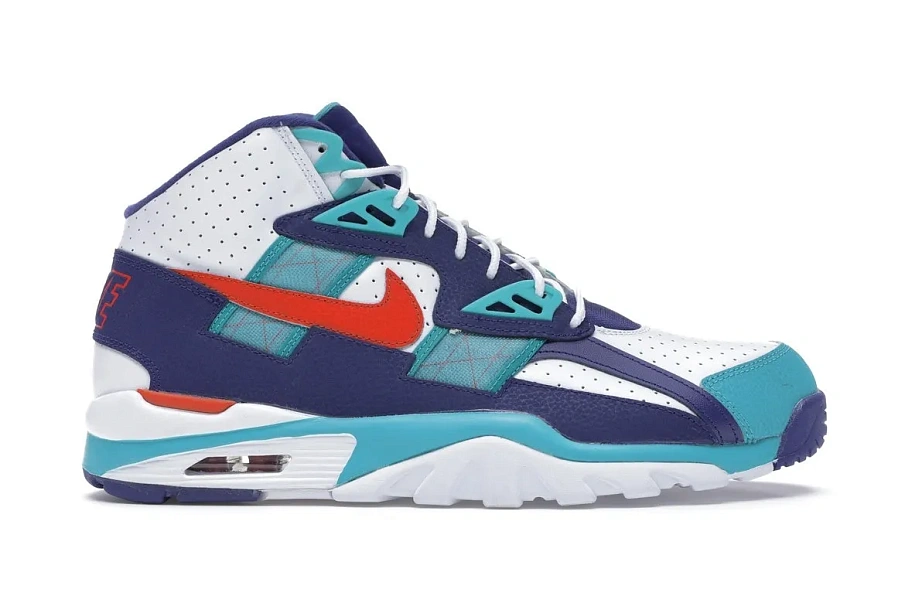 Фото № 1 с приближением к товару «‎Nike Air Trainer SC High Miami Dolphins»
