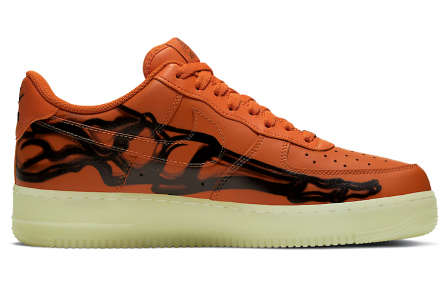Фото № 2 с приближением к товару «‎Nike Air Force 1 '07 Skeleton "Brilliant Orange»