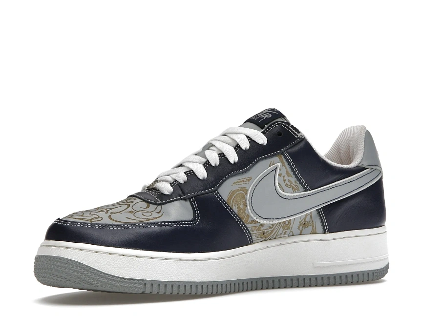 Фото № 4 с приближением к товару «‎Nike Air Force 1 Low Mr. Cartoon Blue Tattoo (Clown)»