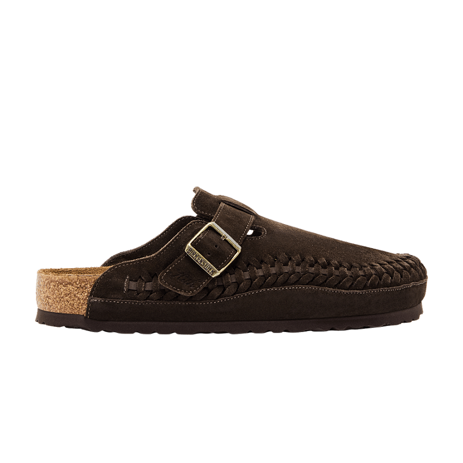 Фото № 1 с приближением к товару «‎Kith x Birkenstock Boston Braided Mocca»