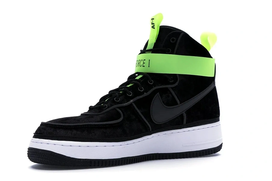 Фото № 2 с приближением к товару «‎Nike Air Force 1 High Magic Stick VIP Black»