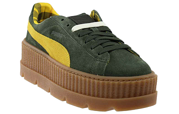 Puma Cleated Creeper Rihanna Fenty Suede Green (W) GreenYellow - 4