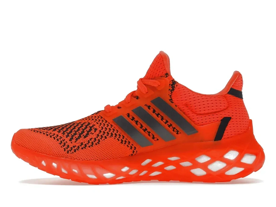 Фото № 3 с приближением к товару «‎adidas Ultra Boost Web DNA Solar Red»