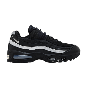 Nike Air Max 95 Big Bubble - Black Metallic Silver
