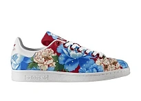Фото № 1 с приближением к товару «‎adidas Stan Smith Dark Red Floral »