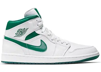 Jordan 1 Mid White Mystic Green (CD6759-103)